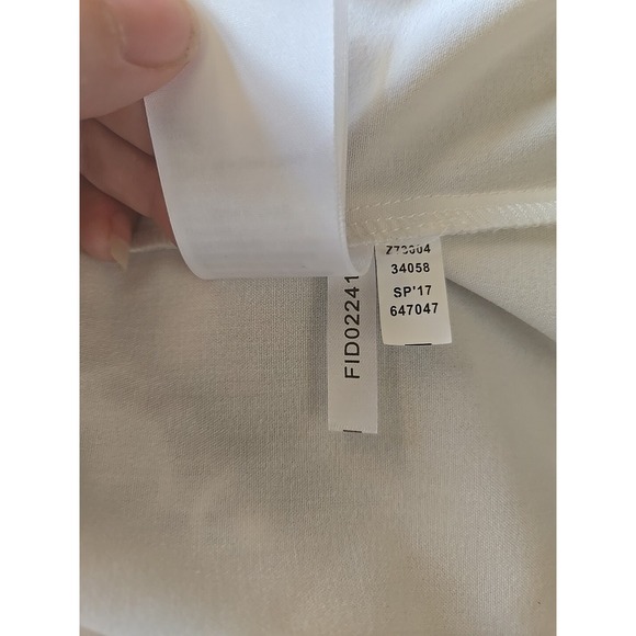 Venus Women's Crochet Lace Cardigan Sz 16 Peplum Tailcoat Ivory Wedding EUC - Picture 9 of 13